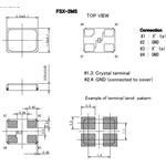 Fujicom晶振,FSX-2MS晶振,無源四腳晶振
