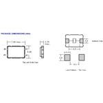 Oscilent晶振,282-24.0M-20-S-TR晶振,環保晶振