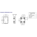Oscilent晶振,432-12.0M-3EN-TTS晶振,石英晶體振蕩器