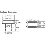 奧斯康利石英晶體,151-12.000M-SR-05-HP-VS,6G通信晶振