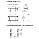 Oscilent陶瓷晶振\223-000312-20\6G時鐘晶振\223音叉晶體